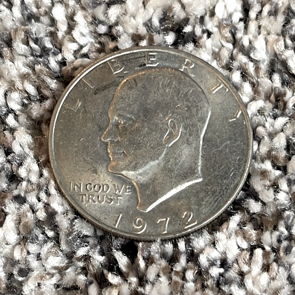 1972 Eisenhower Dollar Coin